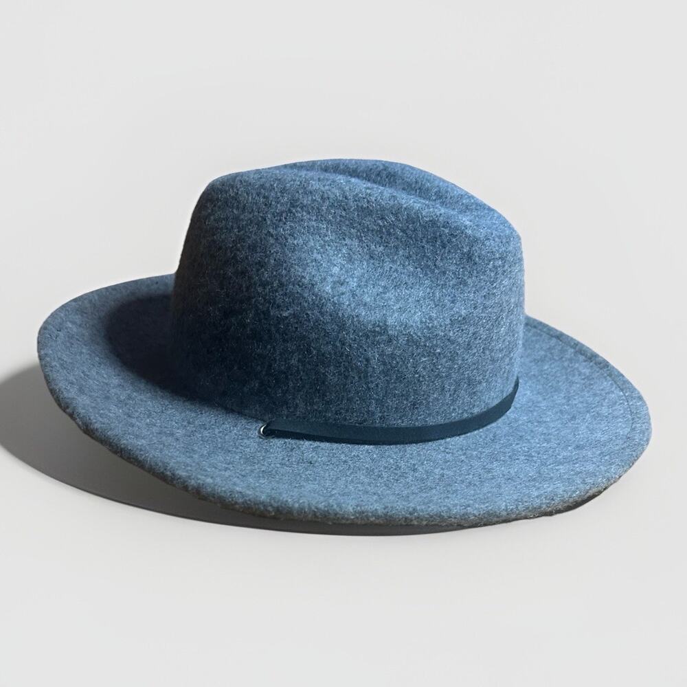 Chloe & Lex Classic Wool Felt Fedora Style Hat Women’s One Size Travel Boho Chic